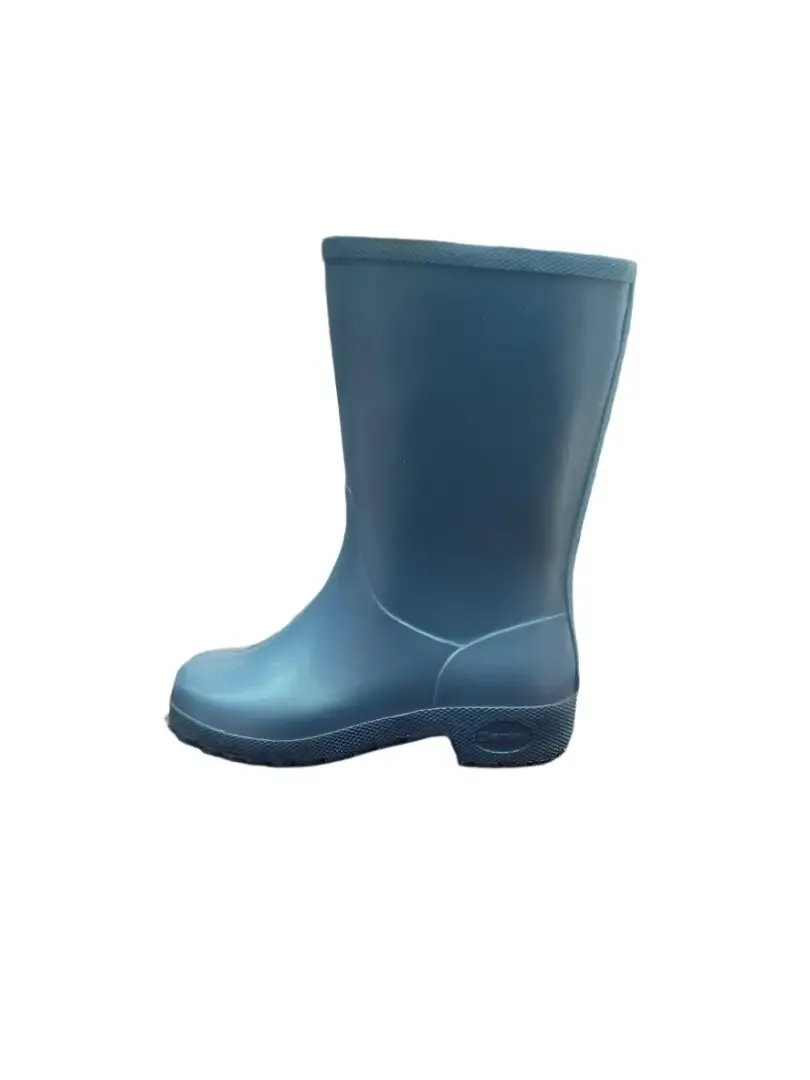 Bottes de pluie enfant en PVC, bleues