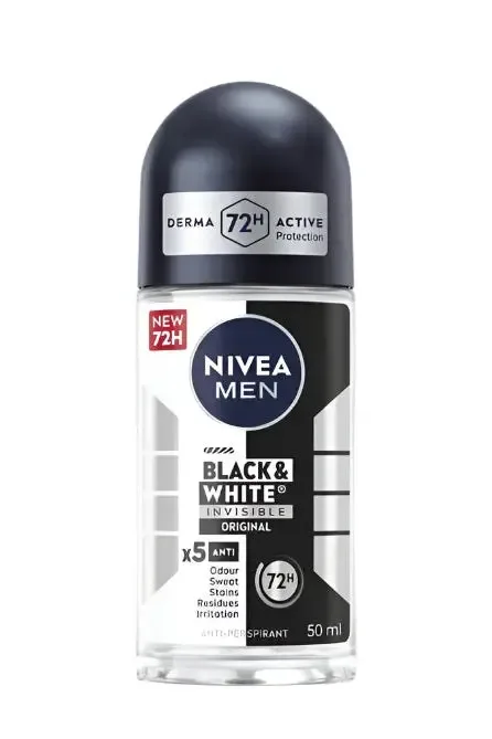 Nivea Invisible Black & White Roll-On 50 ml