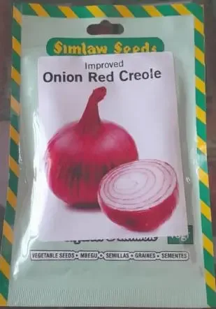 Semences d’oignon rouge Red Creole amélioré 5 g
