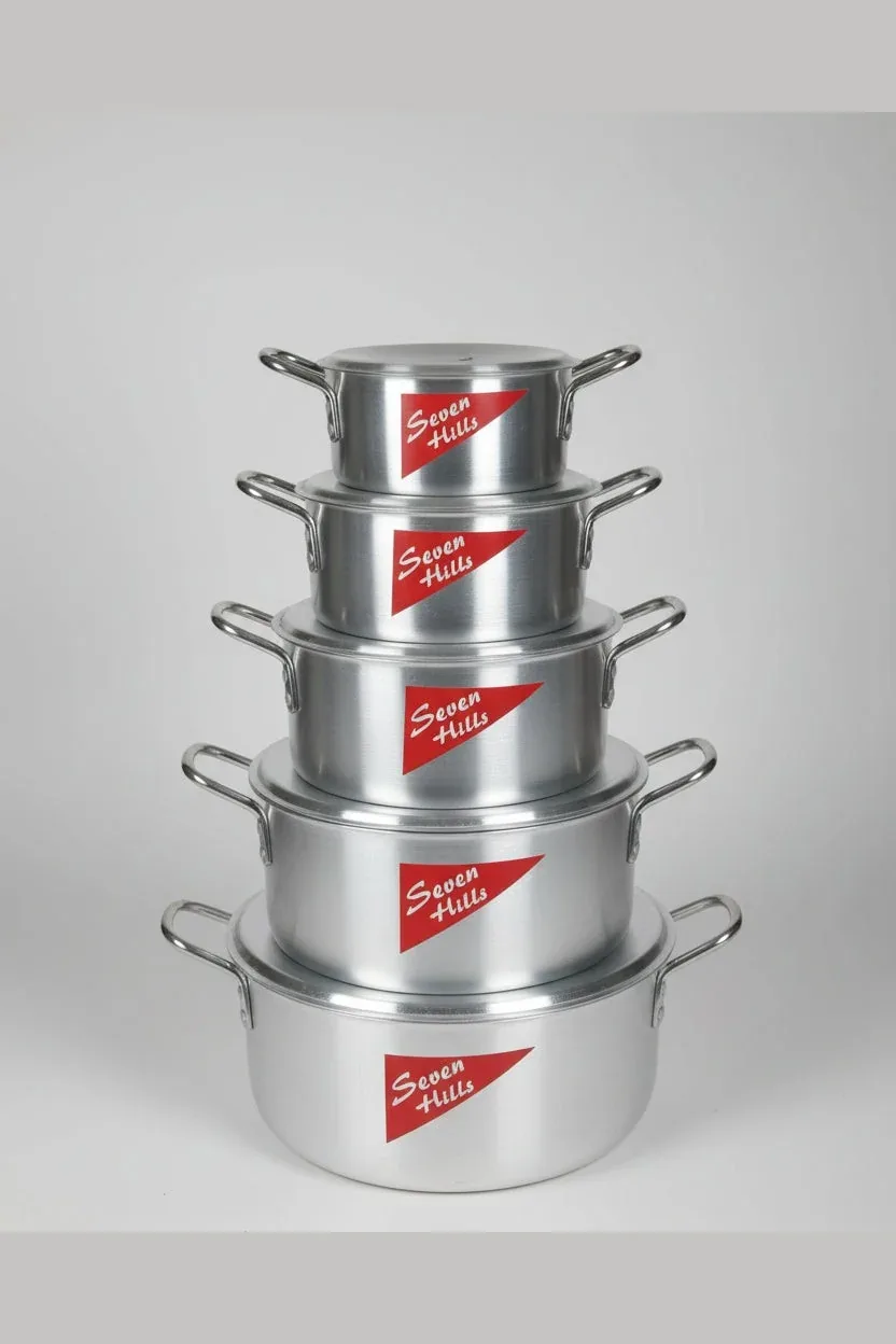 Seven Hills set de marmites en aluminium