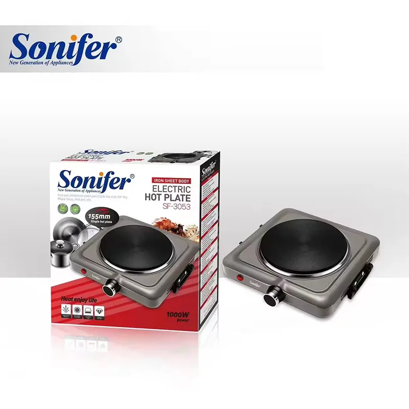 Sonifer single electric hot plate 1,000 W SF-3053