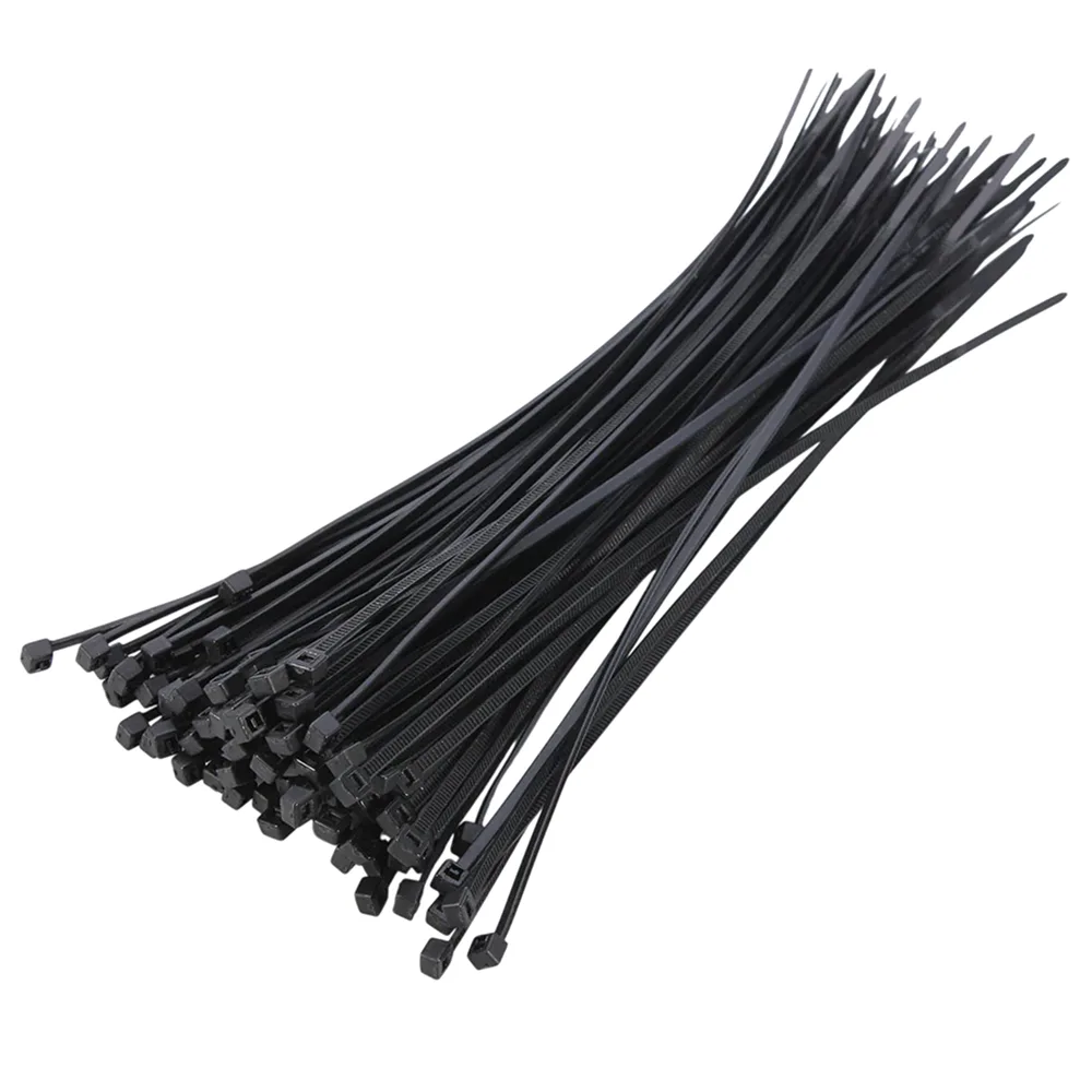 Black cable ties, pack of 200