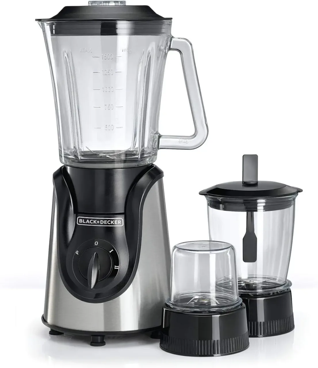 Black+Decker BX600G blender 1.5 L 600 W, glass jar