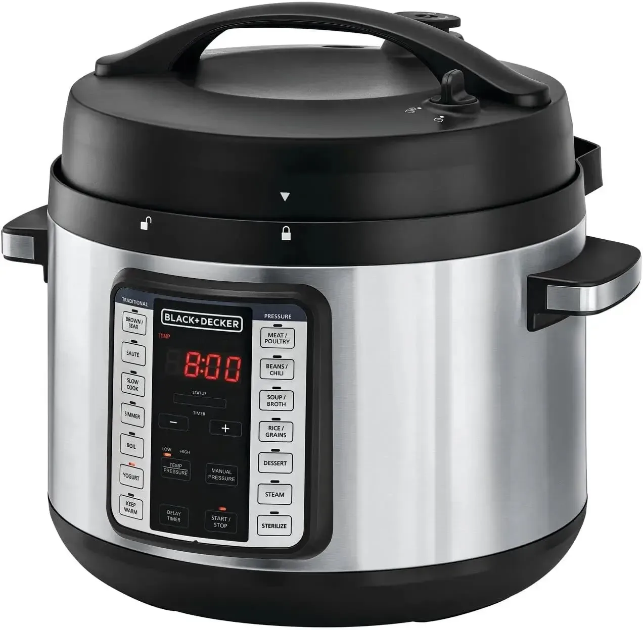 Black+Decker PCP1010 electric pressure cooker 10 L 1,350 W