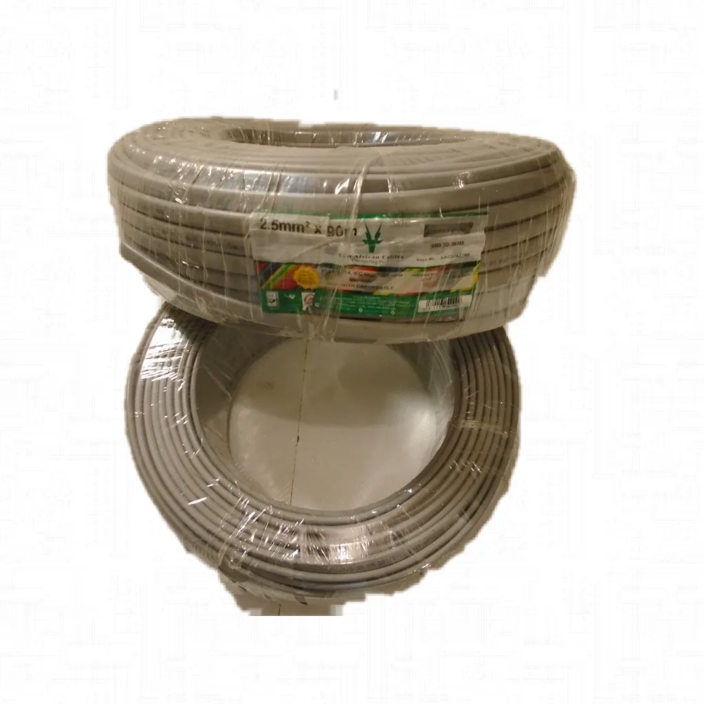 East African Cables twin and earth 2.5 mm², 90 m roll