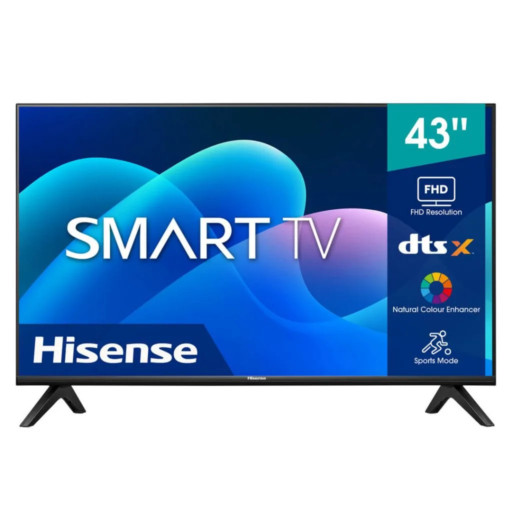 Hisense 43-inch Full HD VIDAA smart TV, A4 series