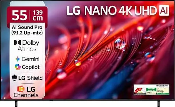 LG 55-inch NanoCell 4K smart TV