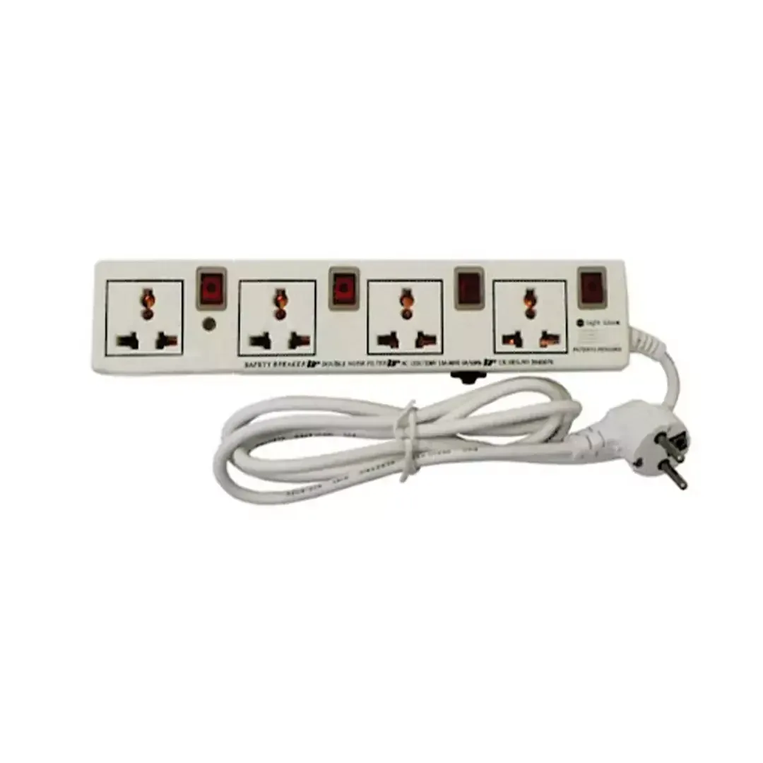 Lightwave 4-way extension socket