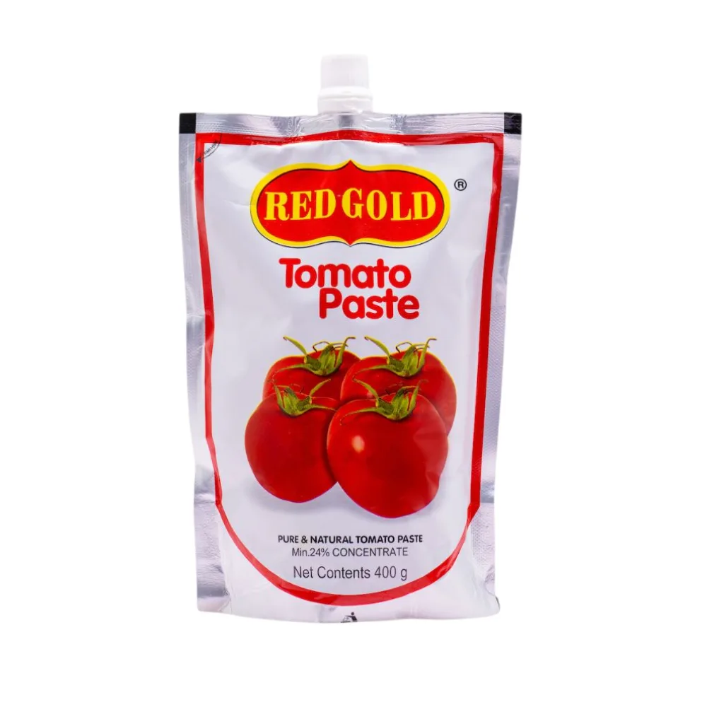 Red Gold tomato paste 400 g tin