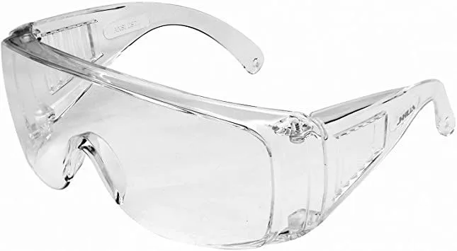 Clear safety goggles UV400, anti-fog