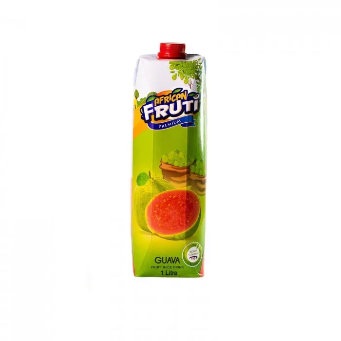 Juisi ya mapera ya Azam African Fruti lita 1