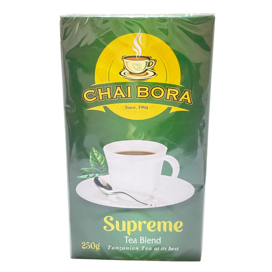 Majani ya chai ya Chai Bora Supreme gramu 250