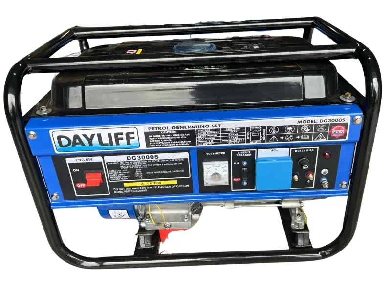 Jenereta ya petroli Dayliff DG3000S kVA 2.5
