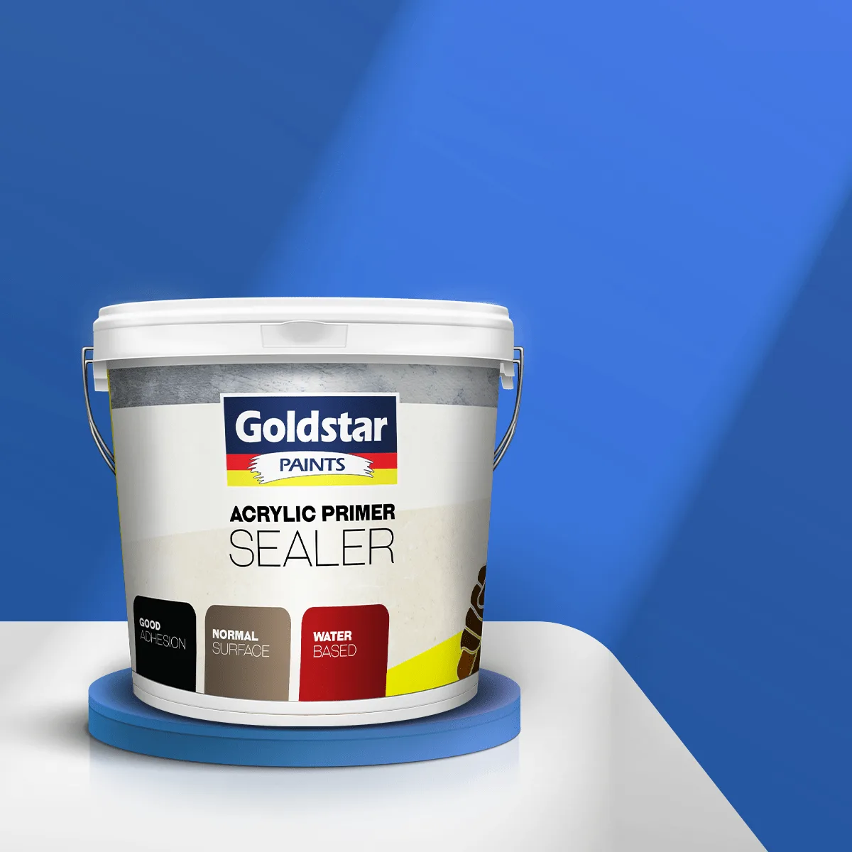 Rangi ya msingi Goldstar acrylic primer lita 20, nyeupe