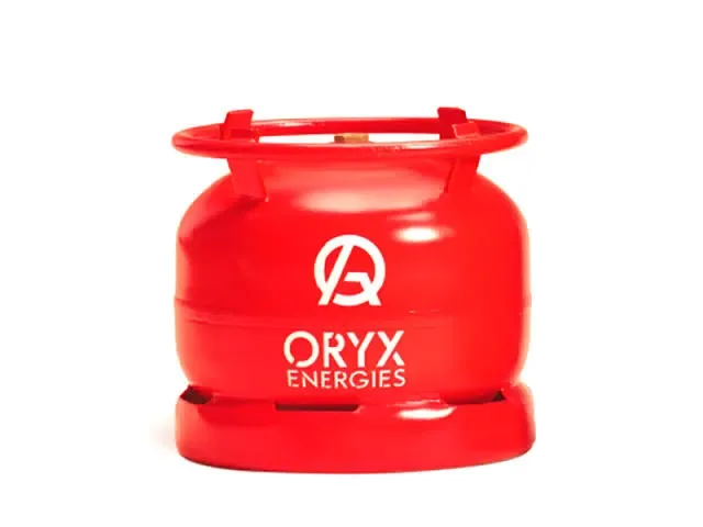 Kujaza gesi ya Oryx kilo 6
