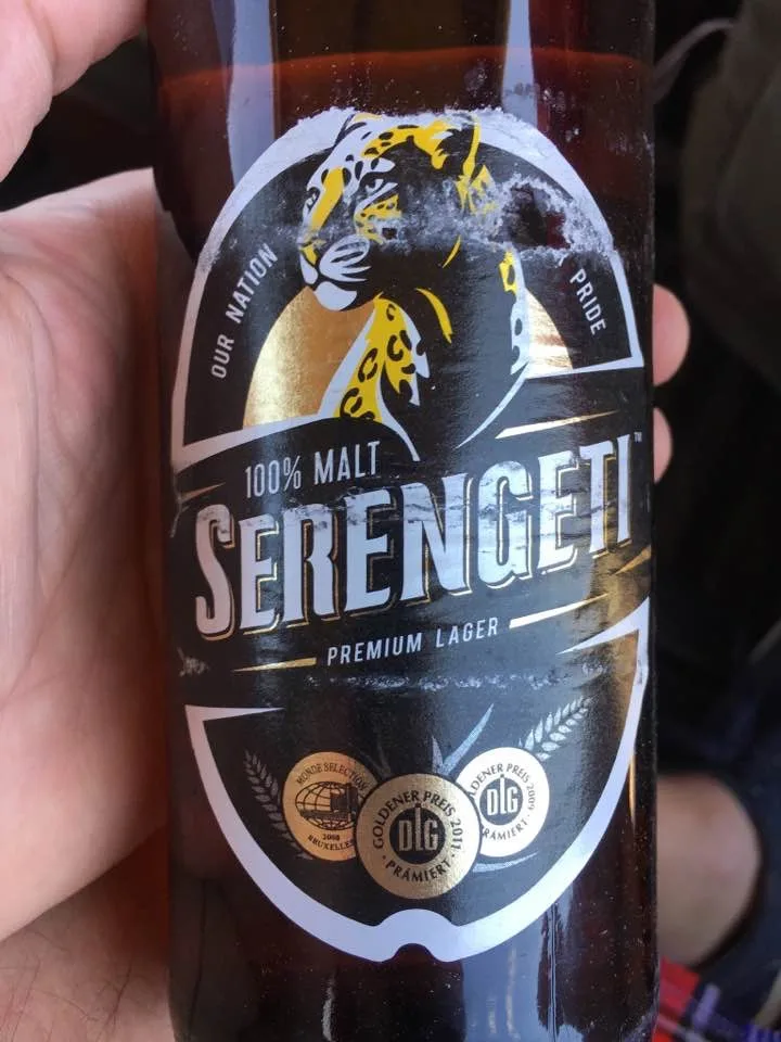 Bia ya Serengeti Premium Lager chupa ya ml 500
