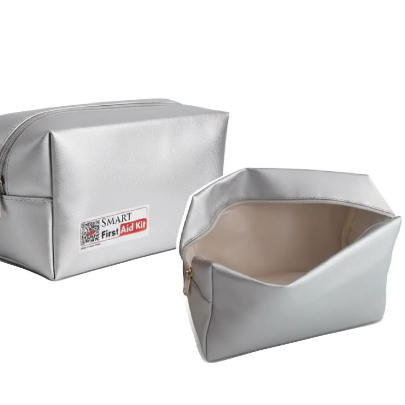 Mfuko wa huduma ya kwanza Smart First Aid, wa fedha (mtupu)