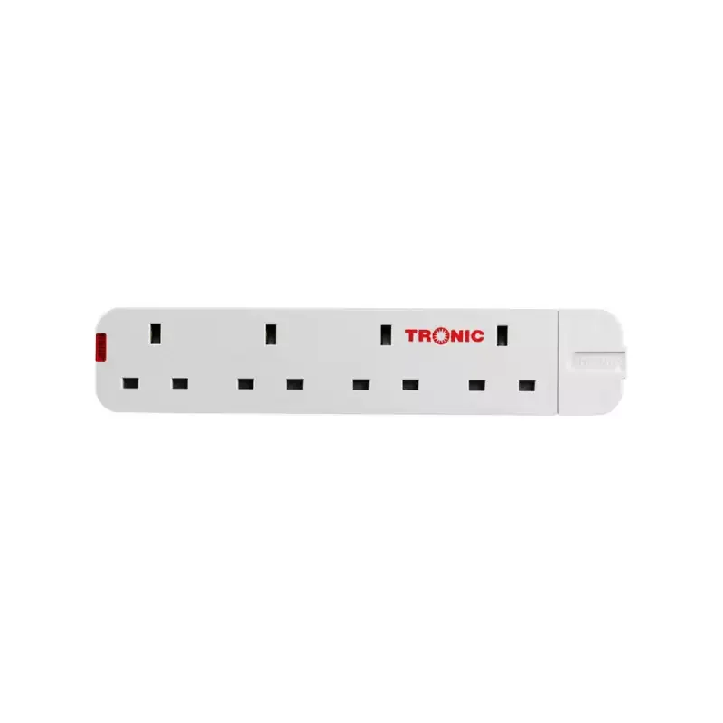 Extension ya Tronic soketi 4, waya wa mita 5