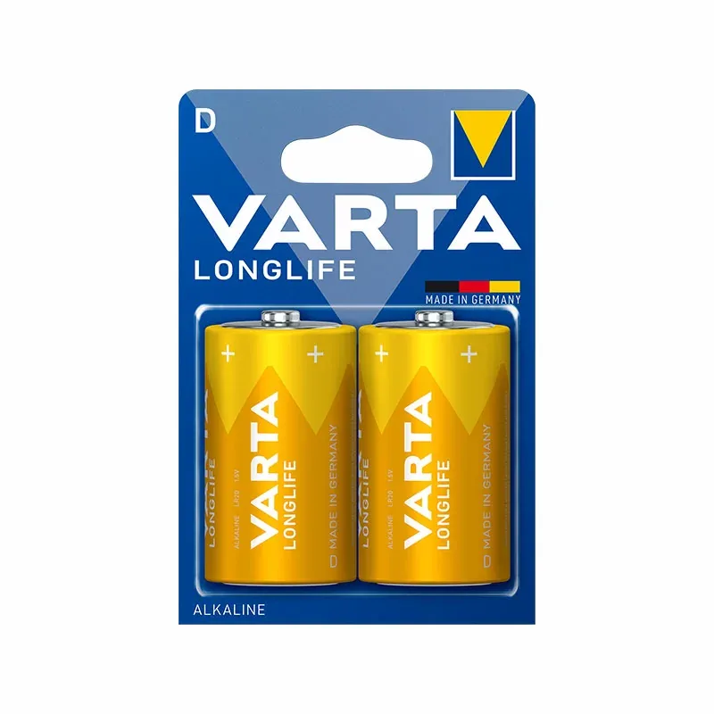 Betri za Varta Longlife D, pakiti ya 2