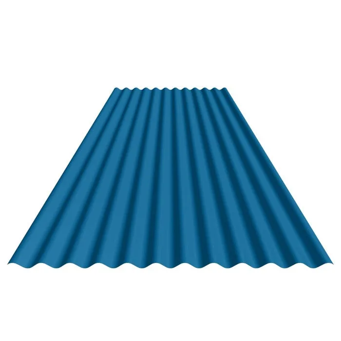 Resincot pre-painted corrugated roofing sheets