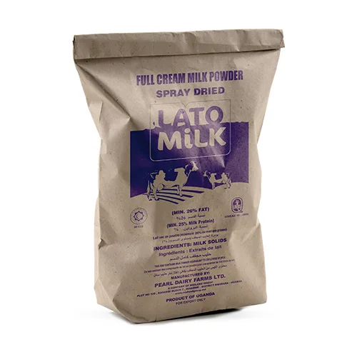 Lato full cream milk powder, spray dried, 25 kg bags