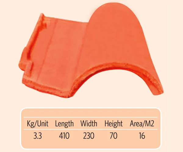 Portuguese clay roofing tiles