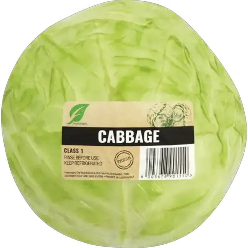 Cabbage, whole head