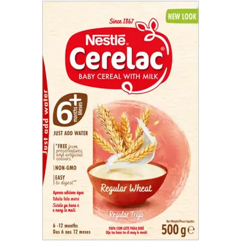 Nestlé Cerelac Regular Wheat Baby Cereal 500 g