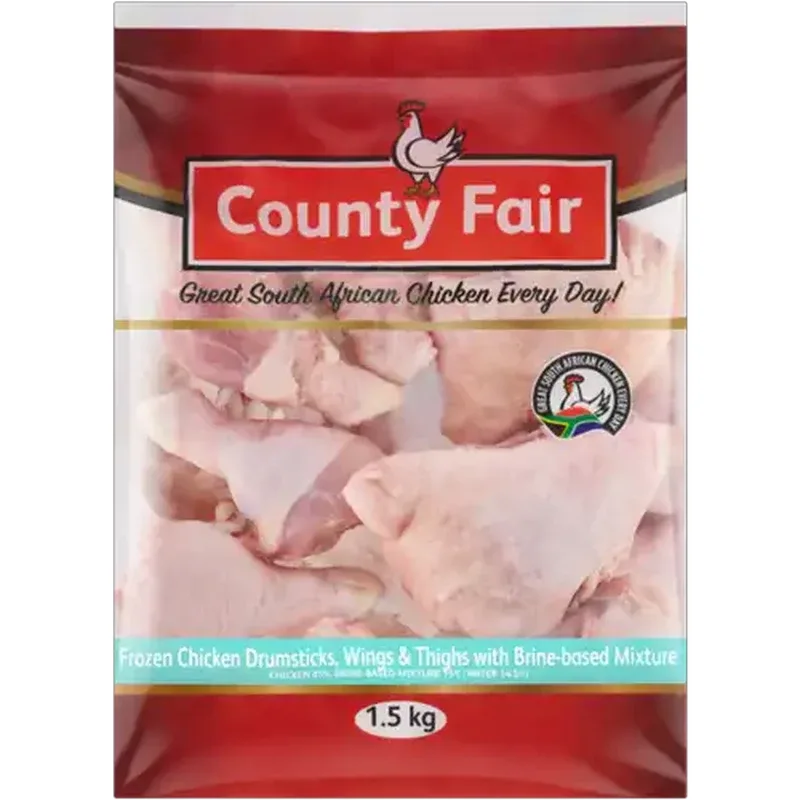 County Fair frozen mixed chicken portions 1.5 kg