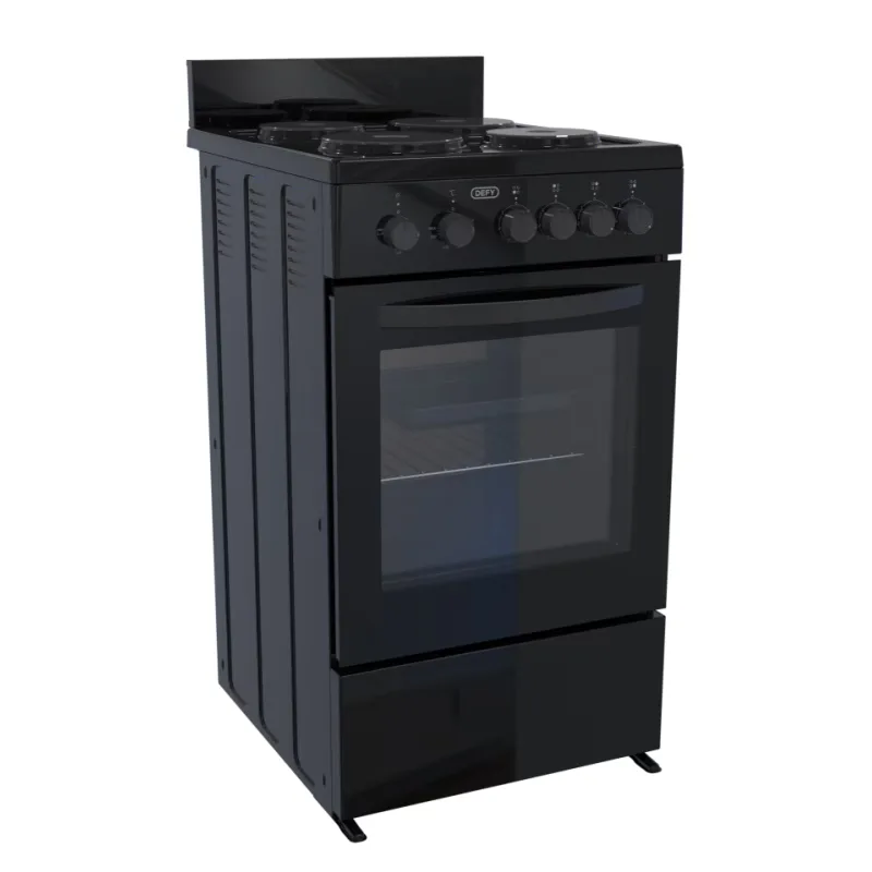 Defy 4-plate compact electric stove DSS554, black