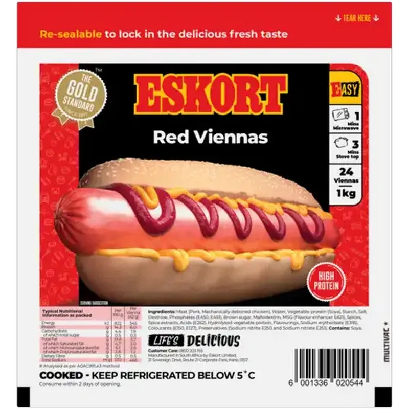 Eskort Original Red Viennas 1 kg