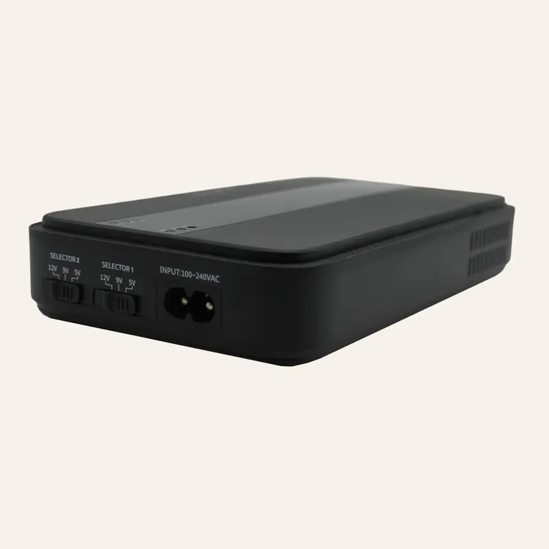 Gizzu Mini Dual DC UPS, 36 W, 32 Wh