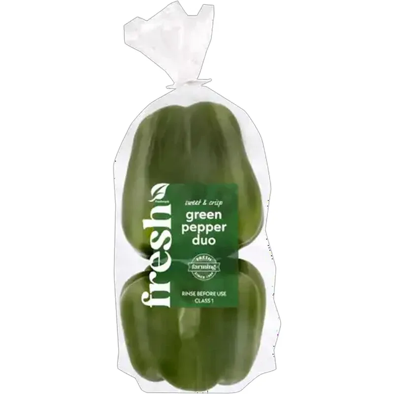 Green peppers, pack of 2