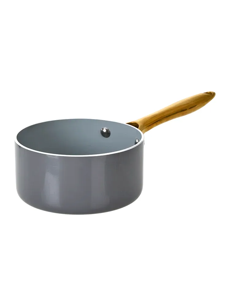 PEP Home 16 cm grey aluminium saucepan