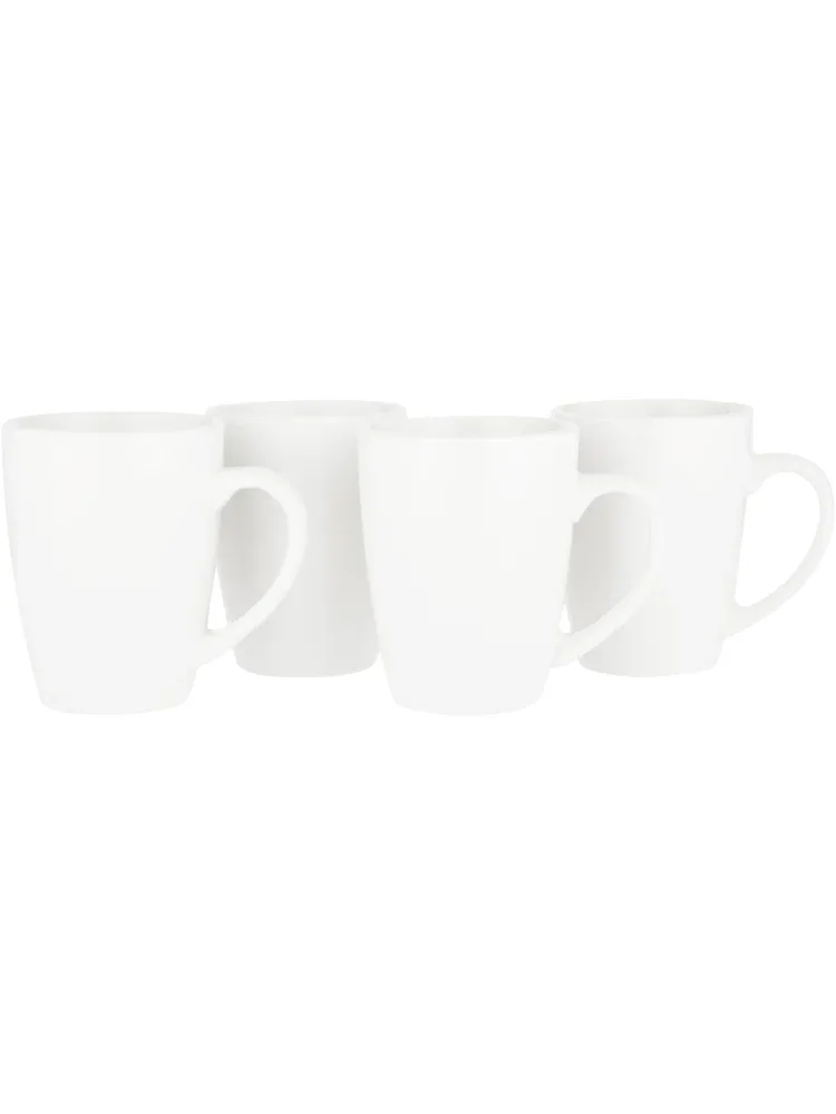 PEP Home white mugs, pack of 4