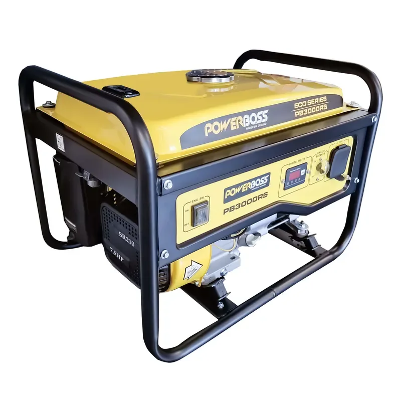 Powerboss 3 kVA recoil-start petrol generator
