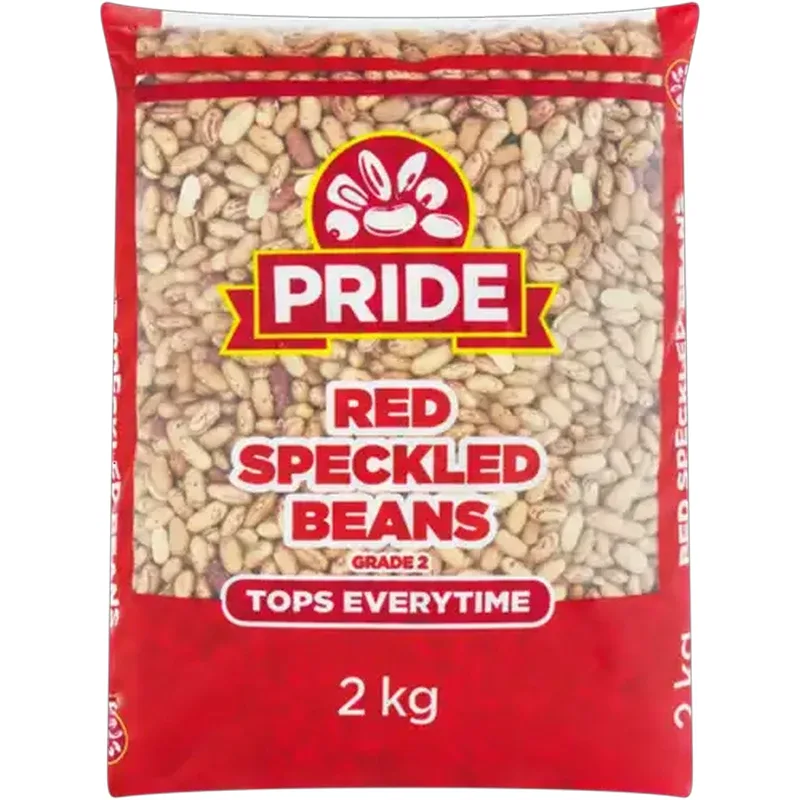 Pride Red Speckled Sugar Beans 2 kg
