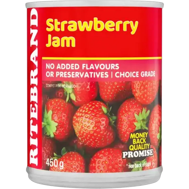 Ritebrand Strawberry Jam 450 g