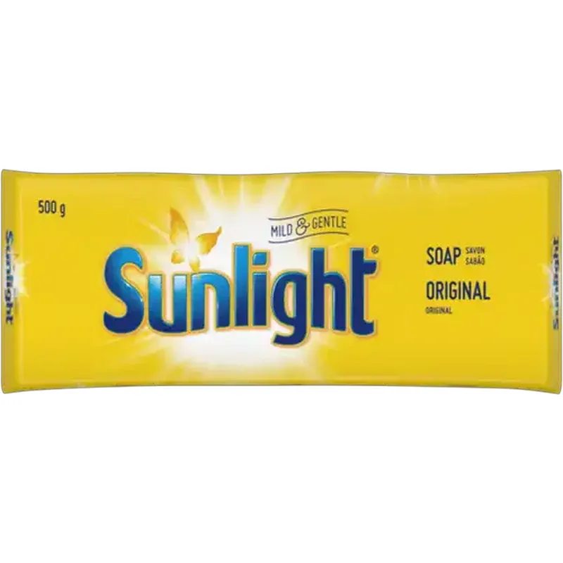 Sunlight Mild and Gentle Laundry Soap Bar 500 g