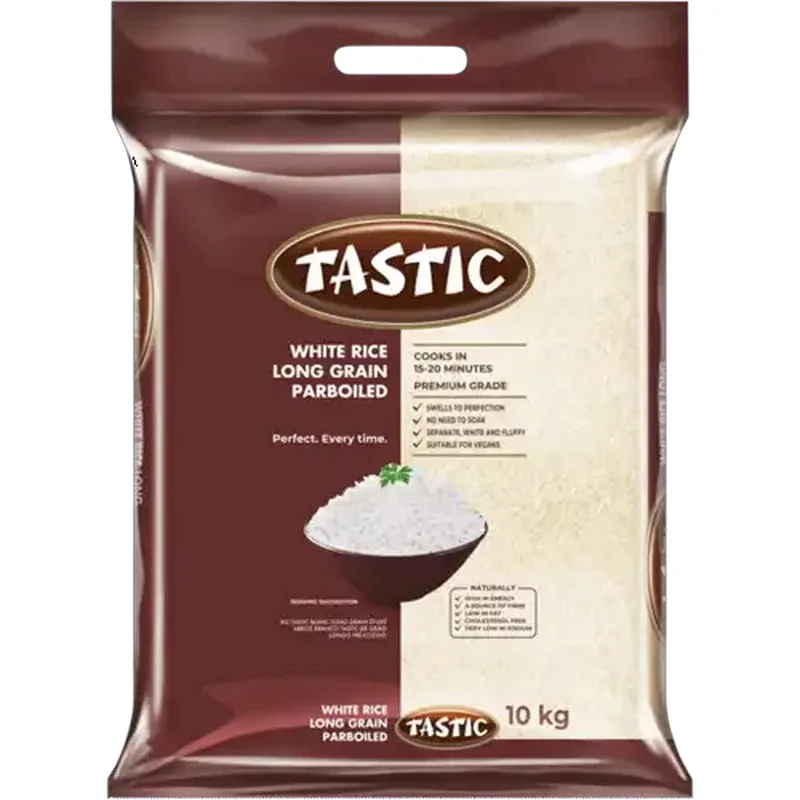 Tastic Long Grain Parboiled White Rice 10 kg