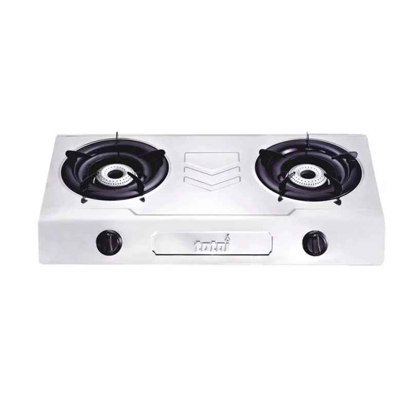 Totai 2-burner gas hotplate with auto ignition