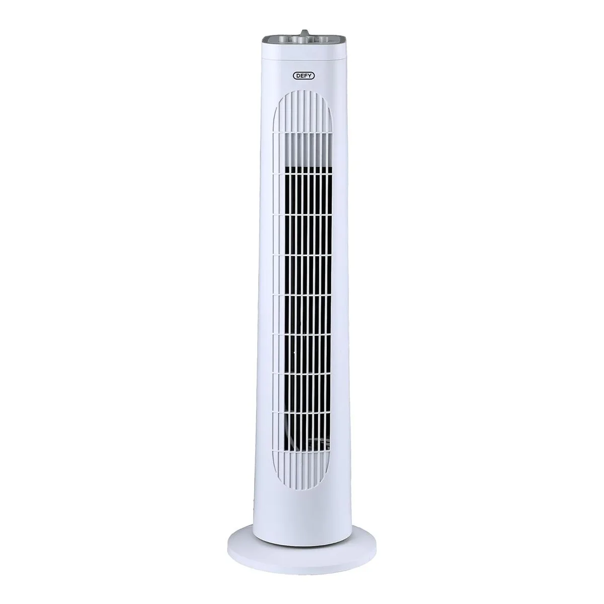 Defy tower fan with 2-hour timer, white (DTF200)