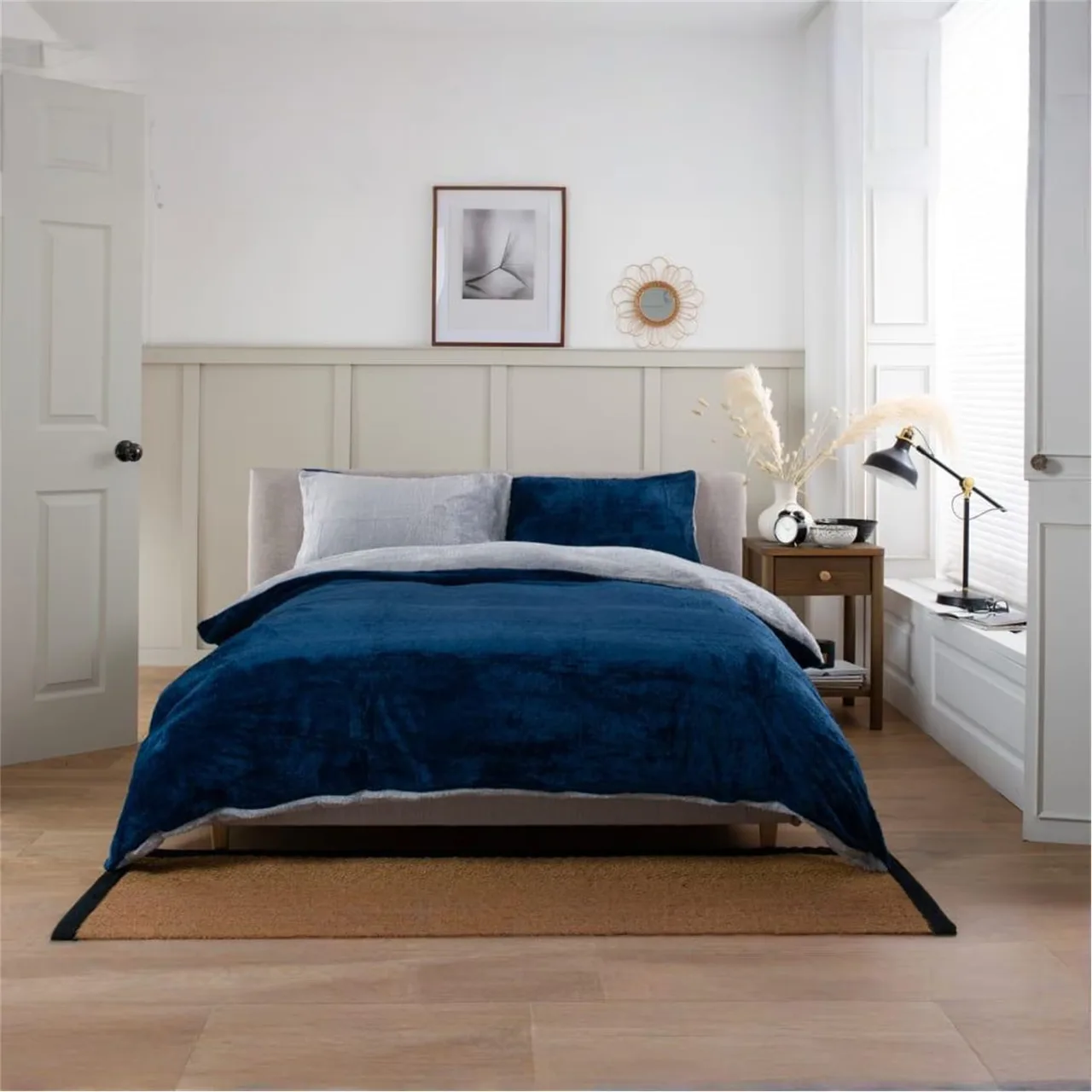 Fleece blanket, three-quarter bed
