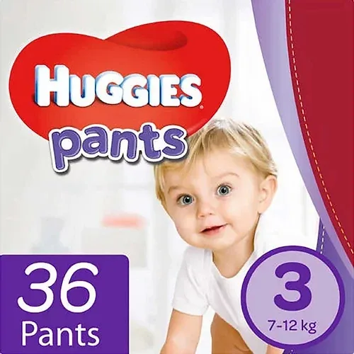 Huggies pants size 3, 7-12 kg, 36