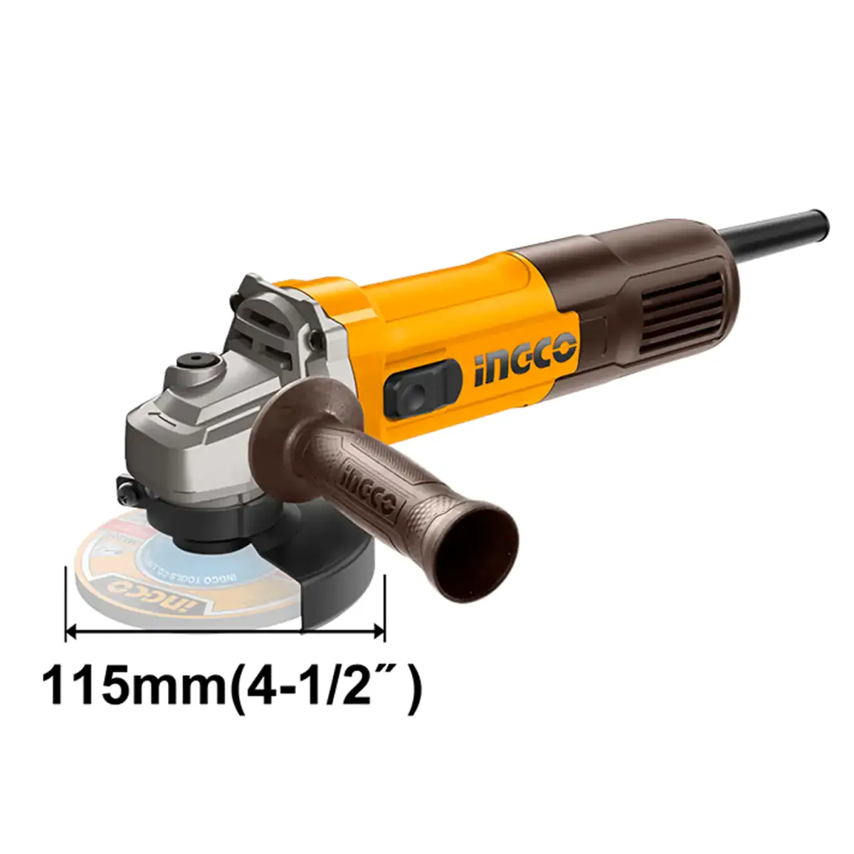 INGCO 710 W angle grinder, 115 mm (AG7118)
