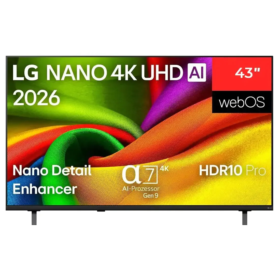 LG 43-inch NanoCell 4K AI smart TV 2026 (43NU840B6LA)