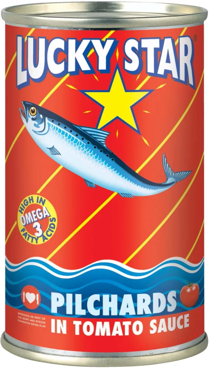 Lucky Star pilchards in tomato sauce 155 g