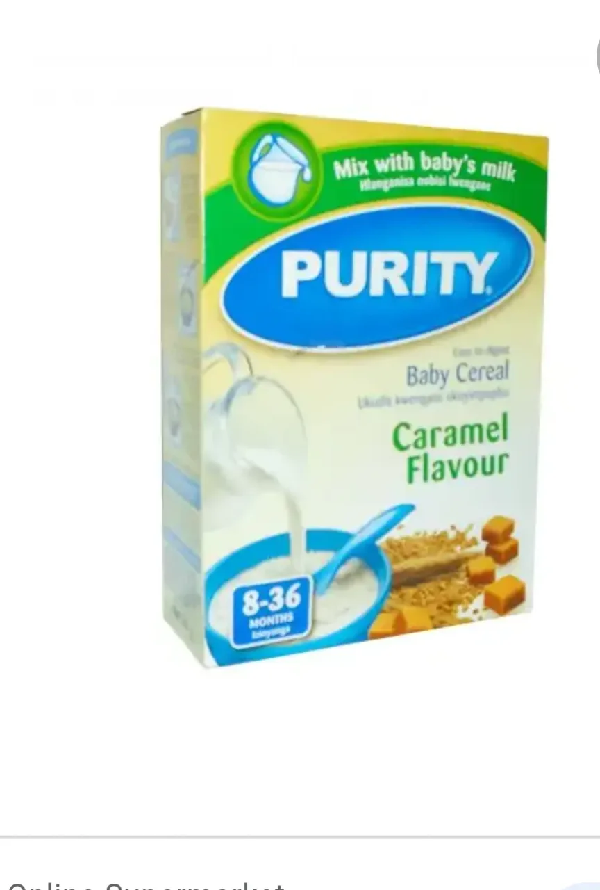 Purity baby cereal