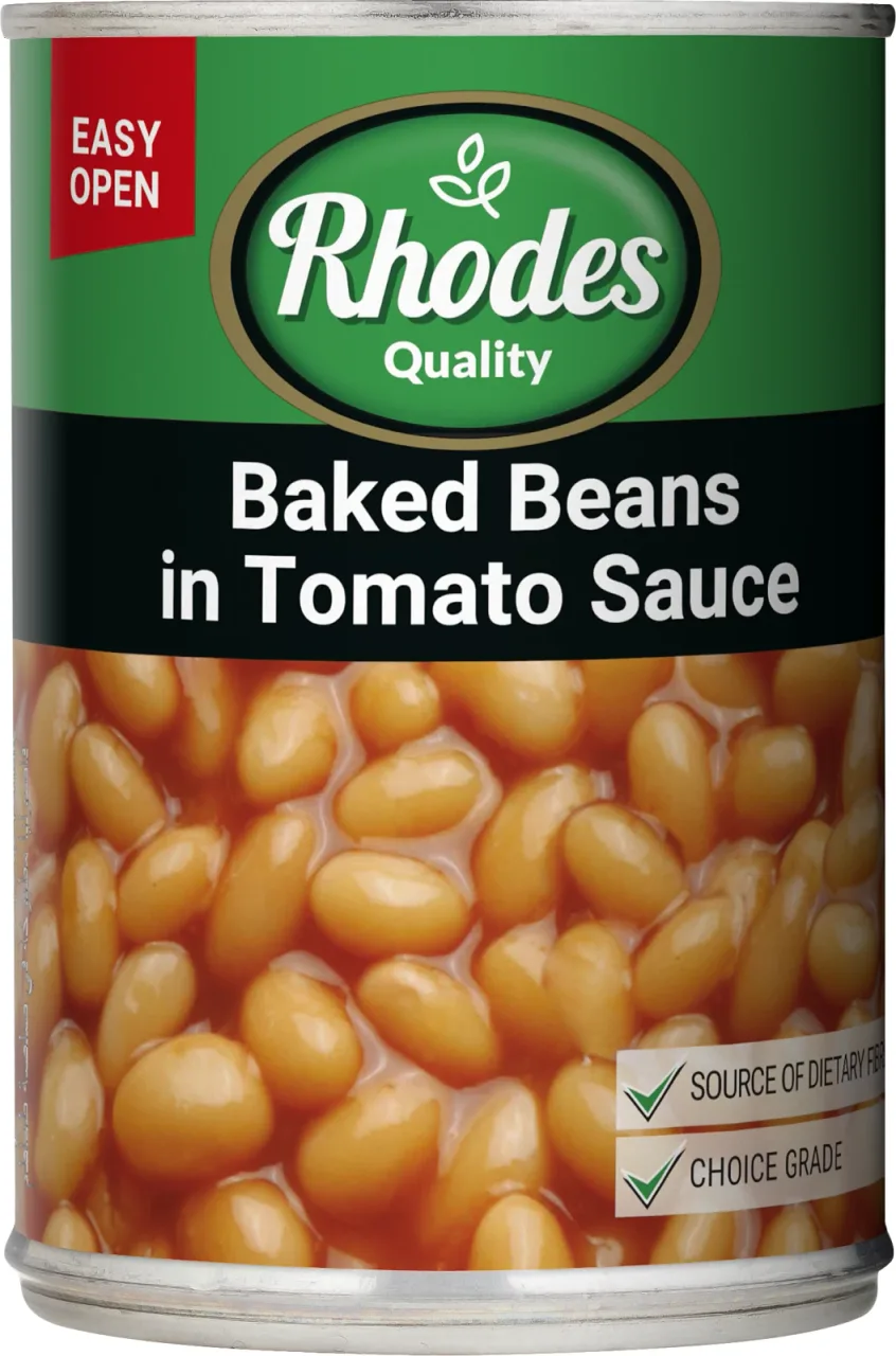 Rhodes baked beans in tomato sauce 410 g