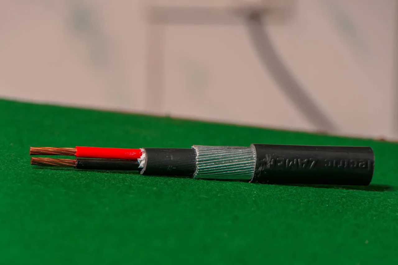Armoured PVC low-voltage power cable 600/1000 V